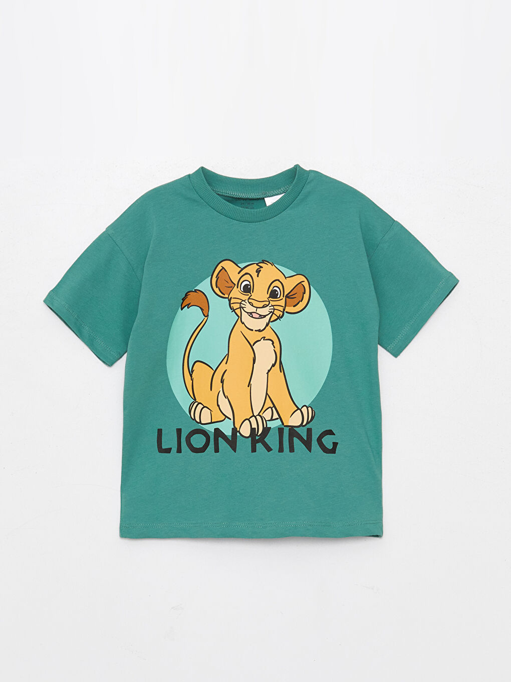 LCW baby Rundhalsausschnitt Der König der Löwen Bedrucktes Baby Jungen T-Shirt -S3J072Z1-GVZ