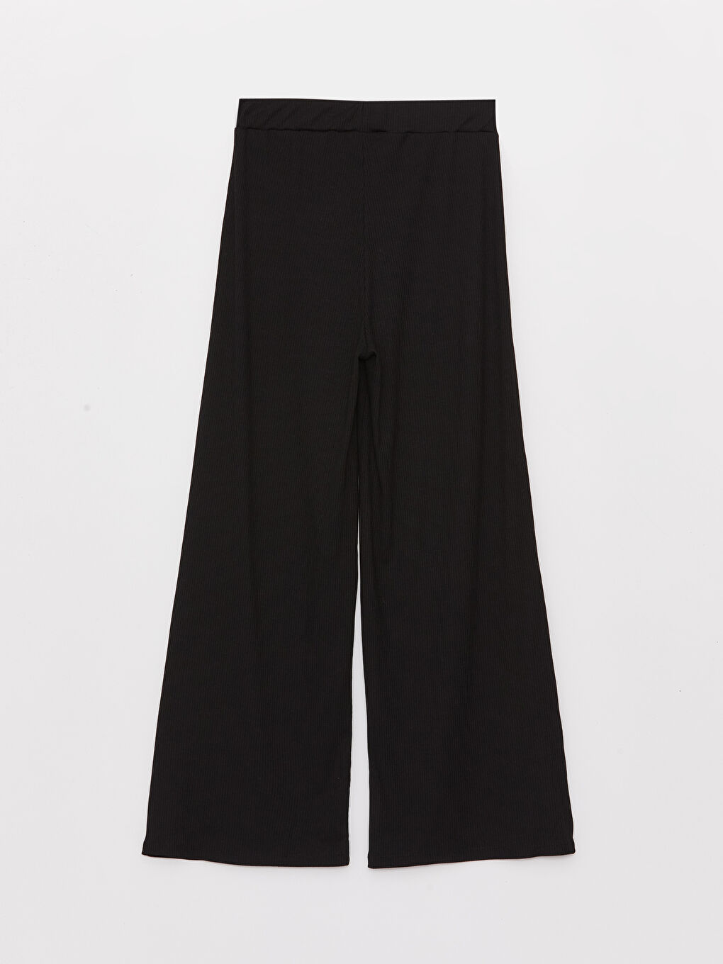 Pantaloni de Trening Largi Simpli cu Talie Elastică pentru Femei-7