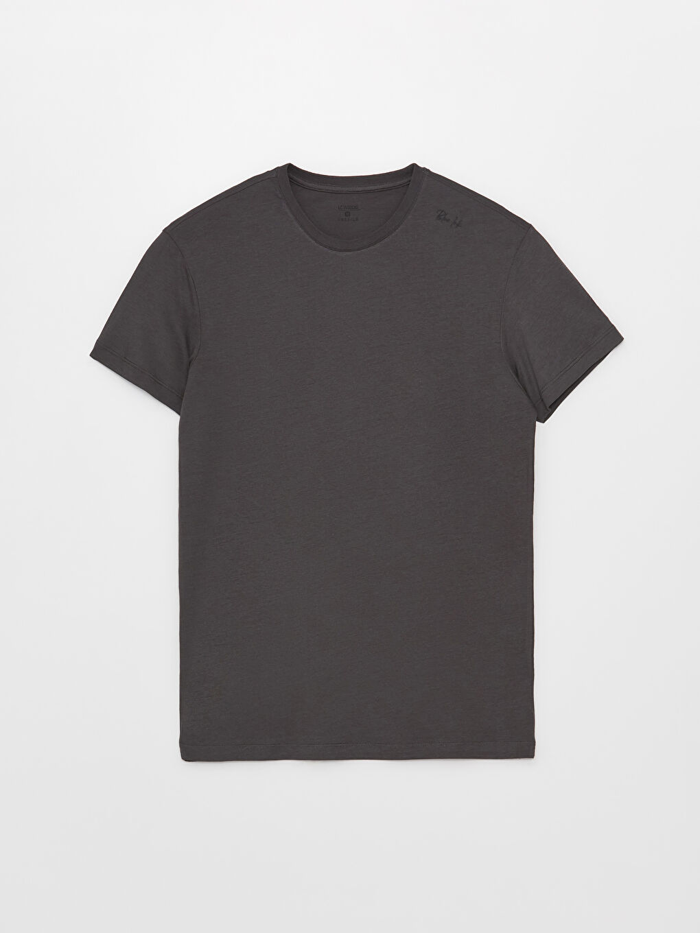 قميص بيجامة كم قصير ياقة دائرية للرجال-5