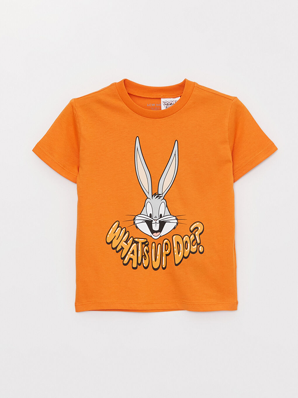 Crew Neck Looney Tunes Printed Baby Boy T-Shirt