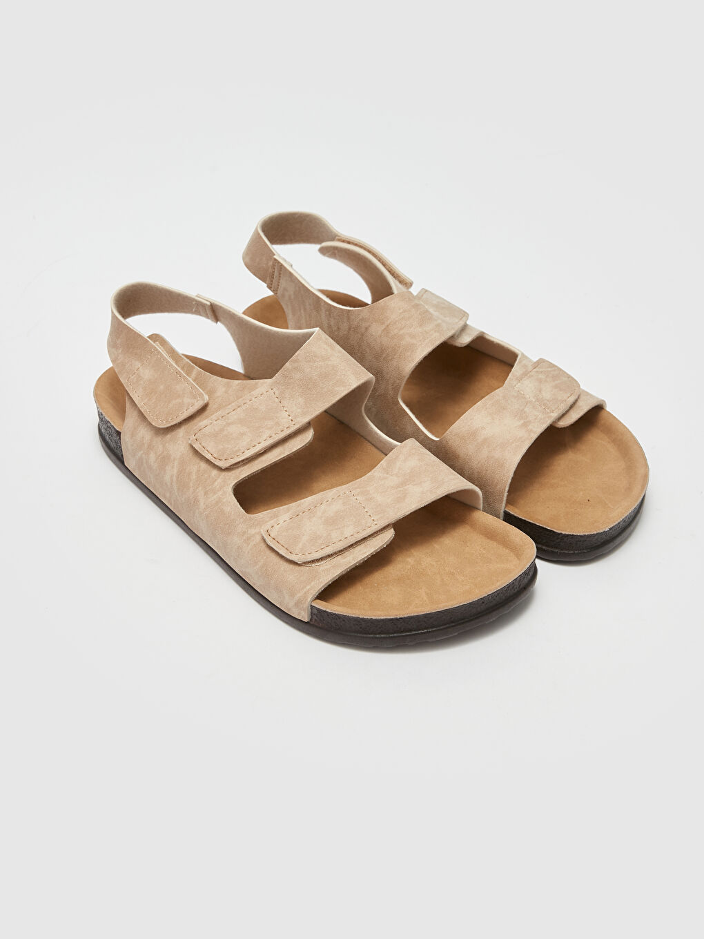 LCW STEPS Doppelband-Klettverschluss-Sandalen für Herren -S3J186Z8-CR8