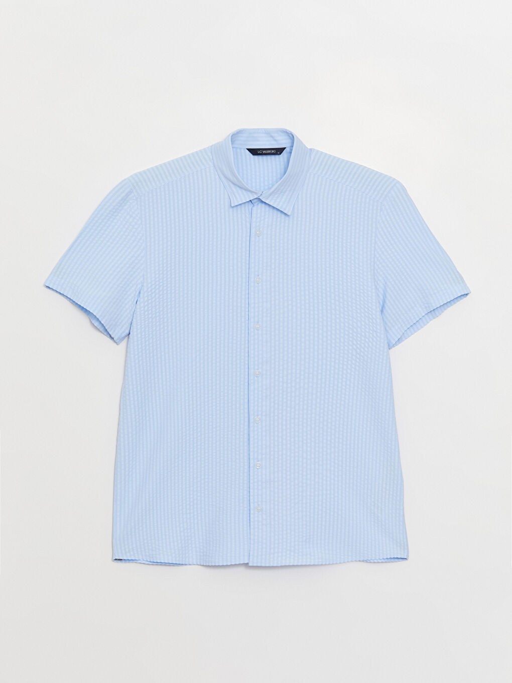 Mavi Regular Fit Kısa Kollu Erkek Gömlek-5