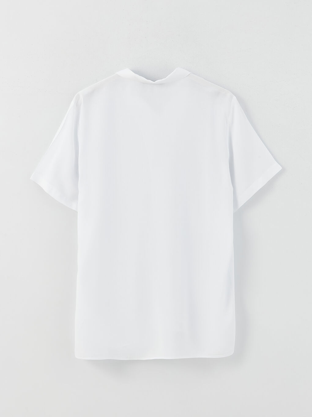 Regular Fit Short Sleeve Viscose Men's Shirt-6