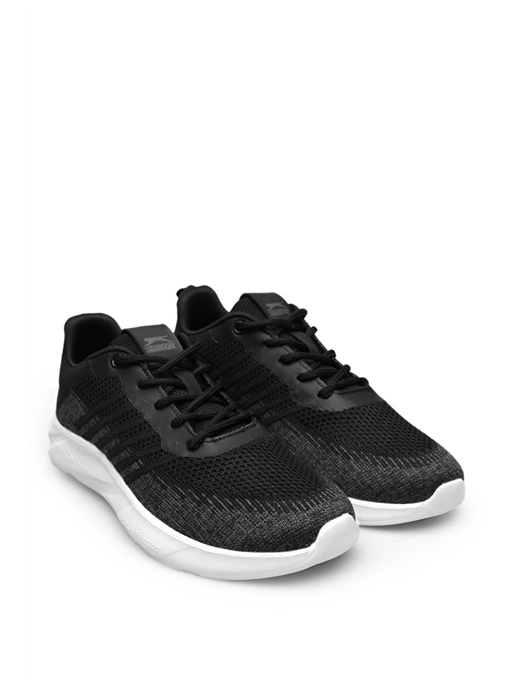 Siyah Bağcıklı Erkek Aktif Spor Ayakkabı-1