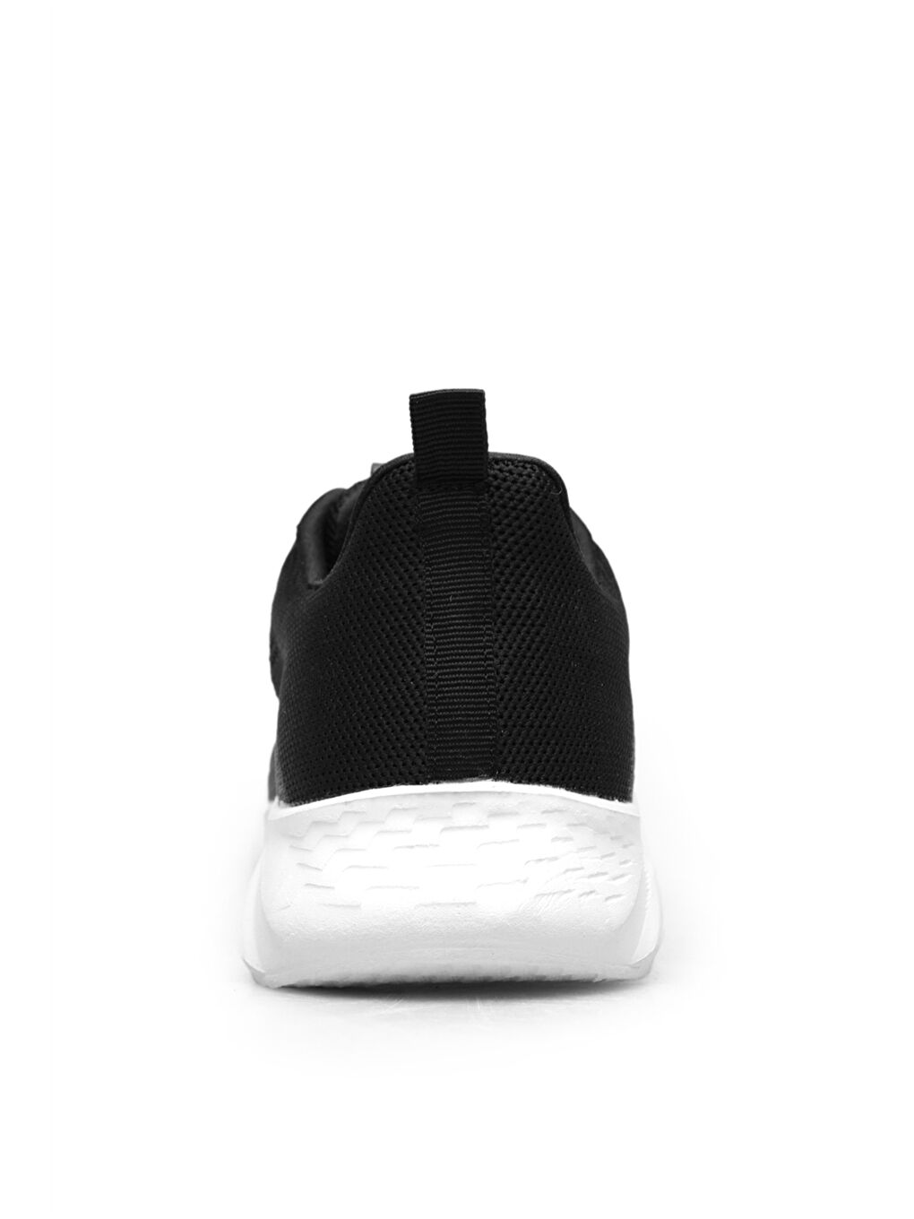 Siyah Bağcıklı Erkek Aktif Spor Ayakkabı-5