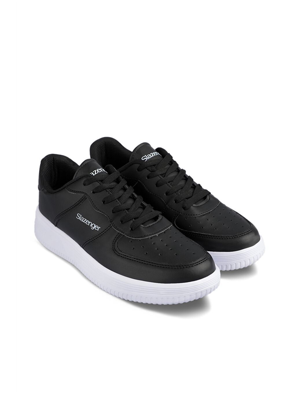 Siyah Bağcıklı Erkek Spor Ayakkabı