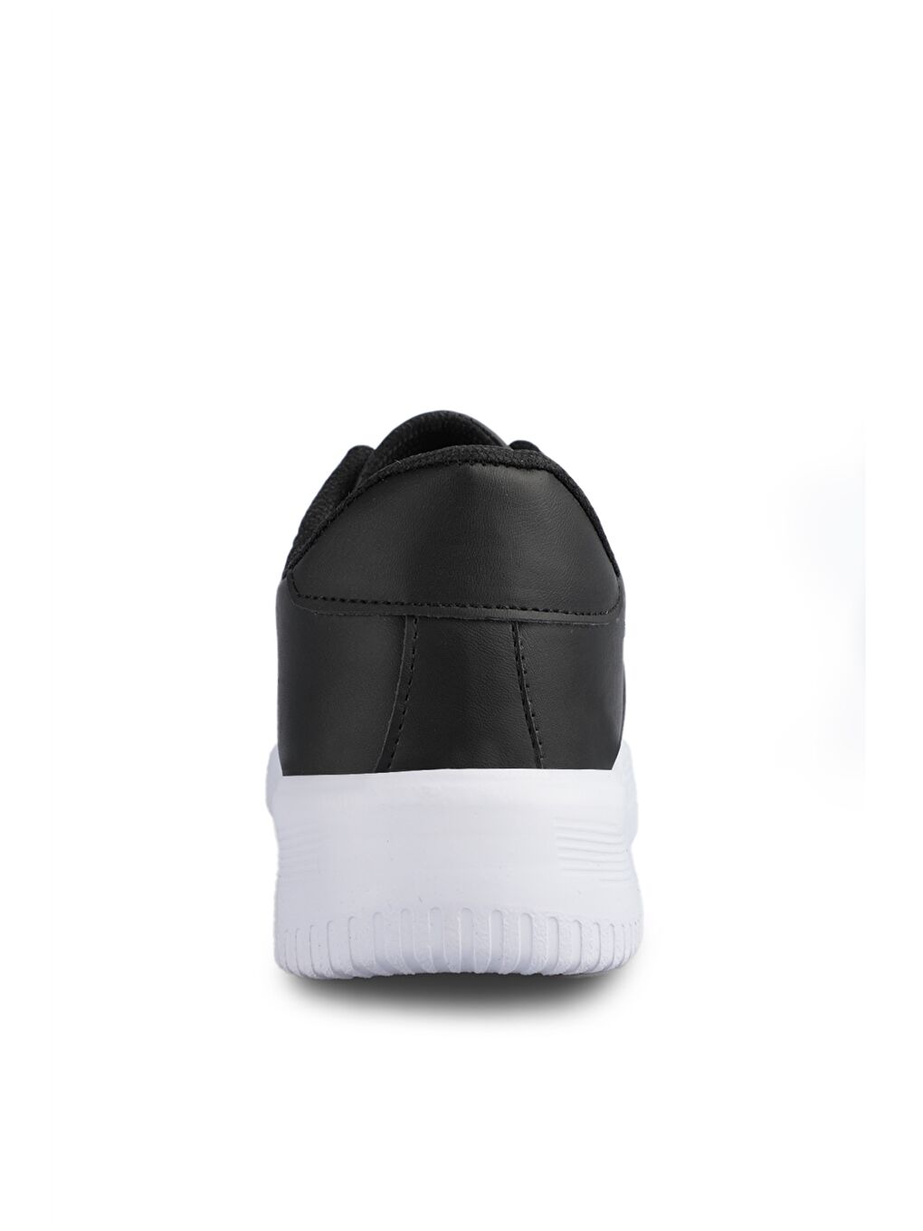 Siyah Bağcıklı Erkek Spor Ayakkabı-5