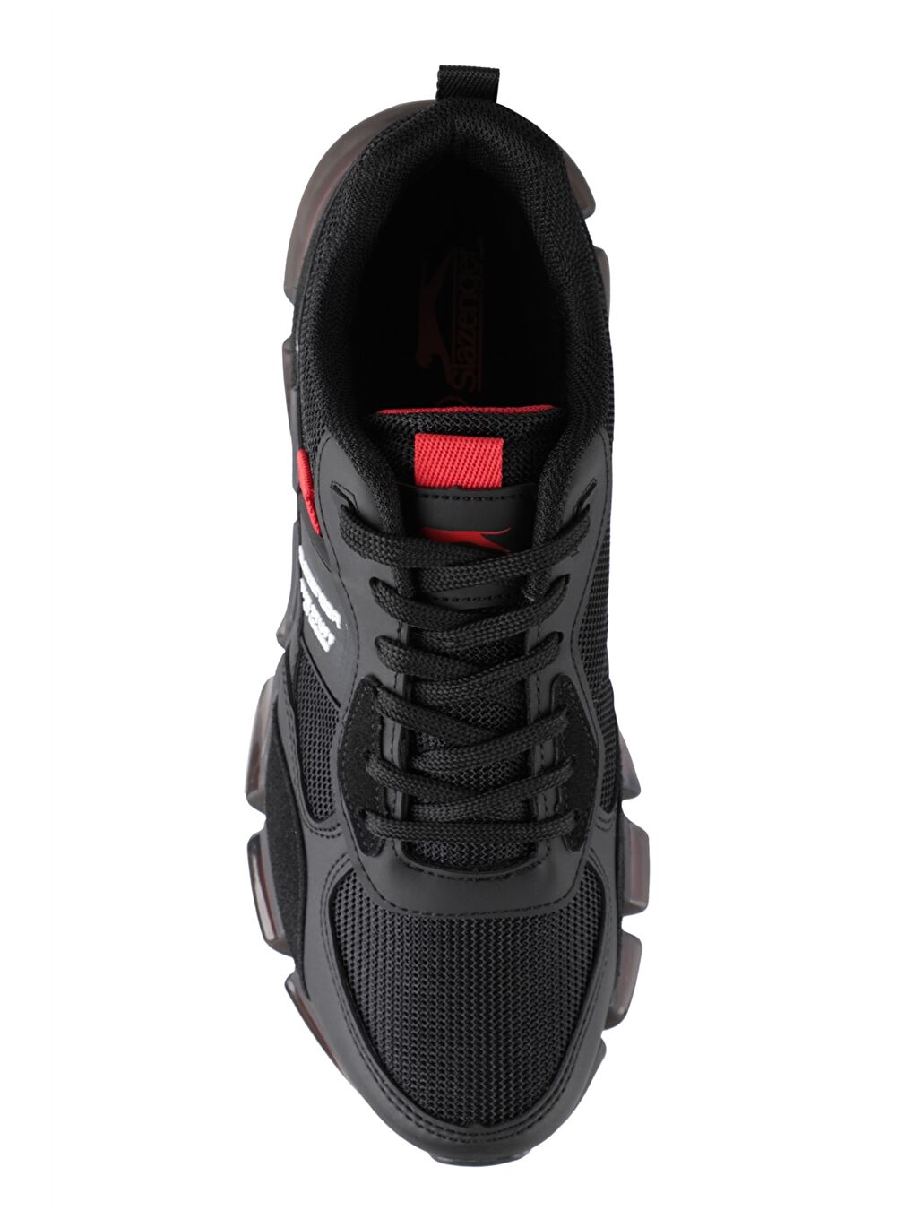 Siyah Bağcıklı Erkek Aktif Spor Ayakkabı-4