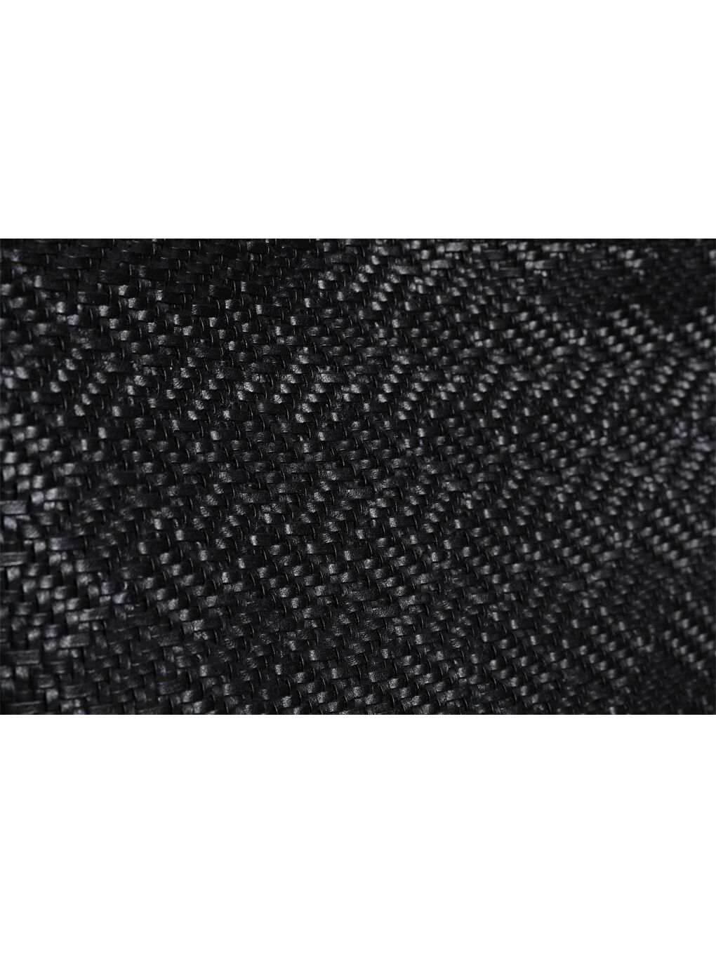 Siyah Deri Görünümlü Kendinden Desenli Kadın Tote Çanta-2