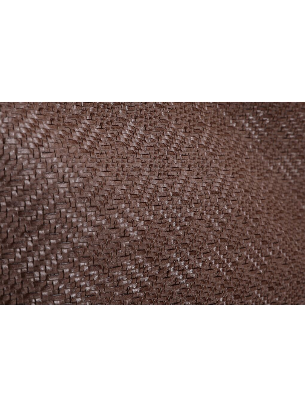 Kahverengi Deri Görünümlü Kendinden Desenli Kadın Tote Çanta-2