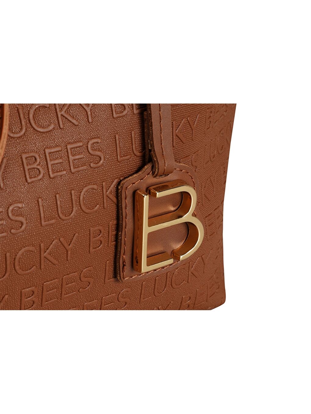 Sac Fourre-tout Imprimé Texte Similicuir pour Femmes-9