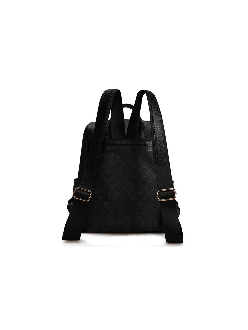 Siyah Desenli Kadın Sırt Çantası-2