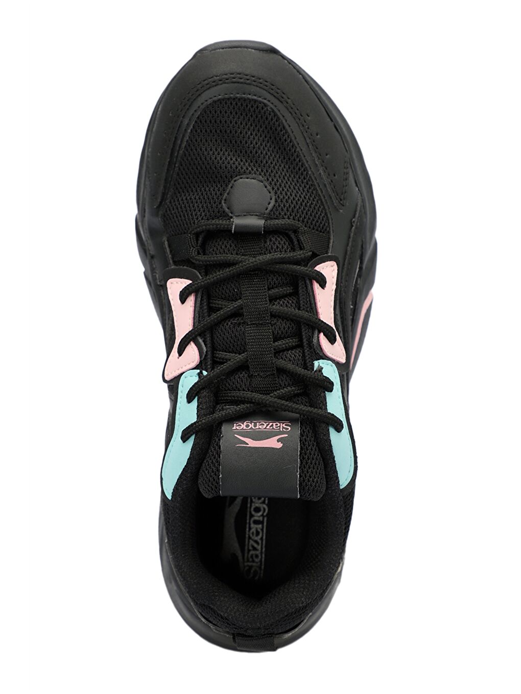 Siyah Bağcıklı Kadın Aktif Spor Ayakkabı-4