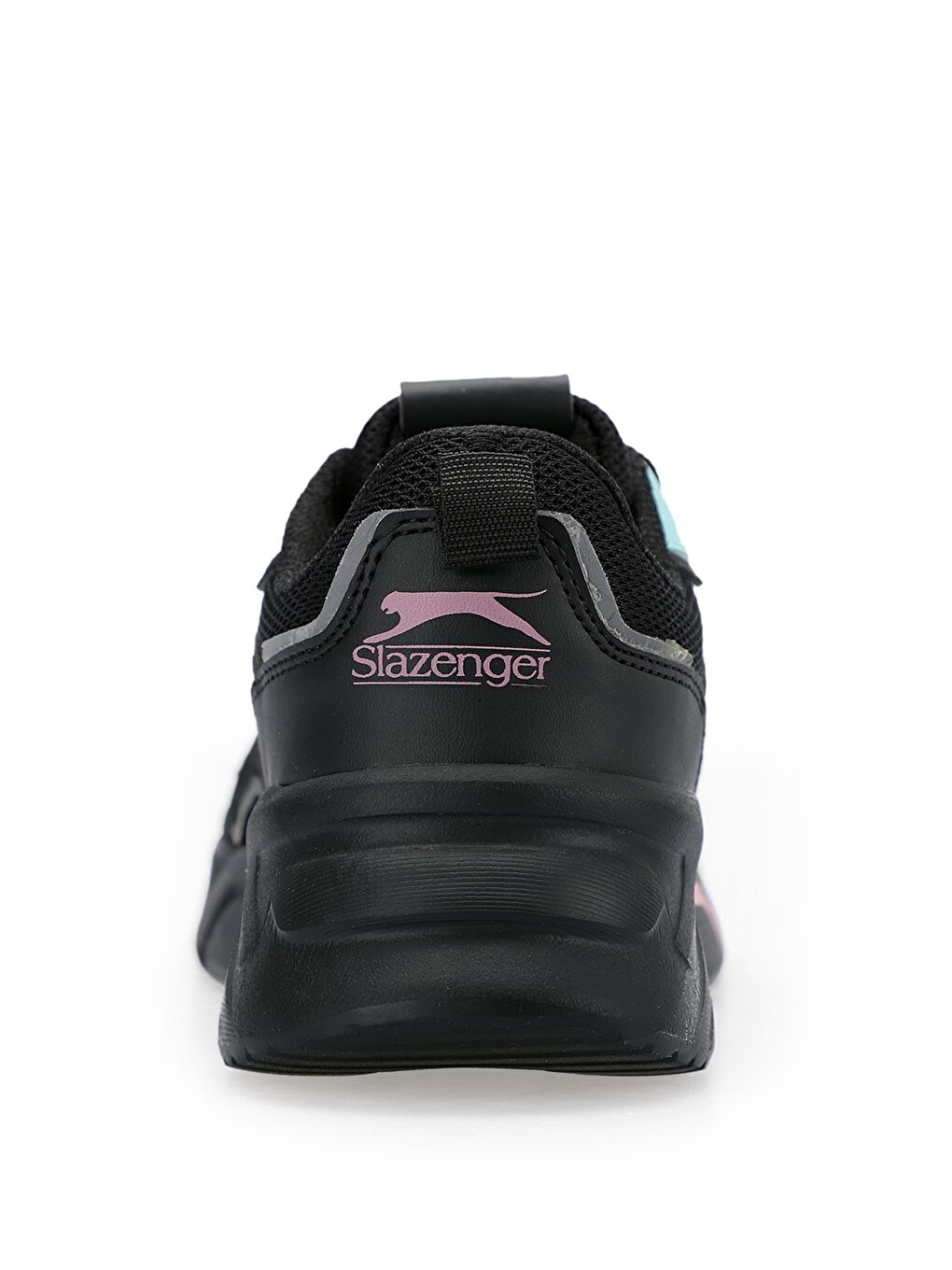 Siyah Bağcıklı Kadın Aktif Spor Ayakkabı-5