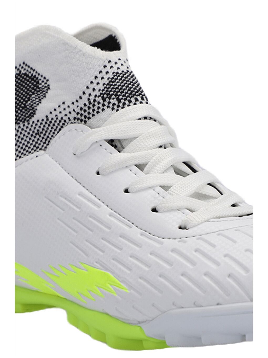 Beyaz Bilek Boy Bağcıklı Erkek Çocuk Spor Ayakkabısı-3