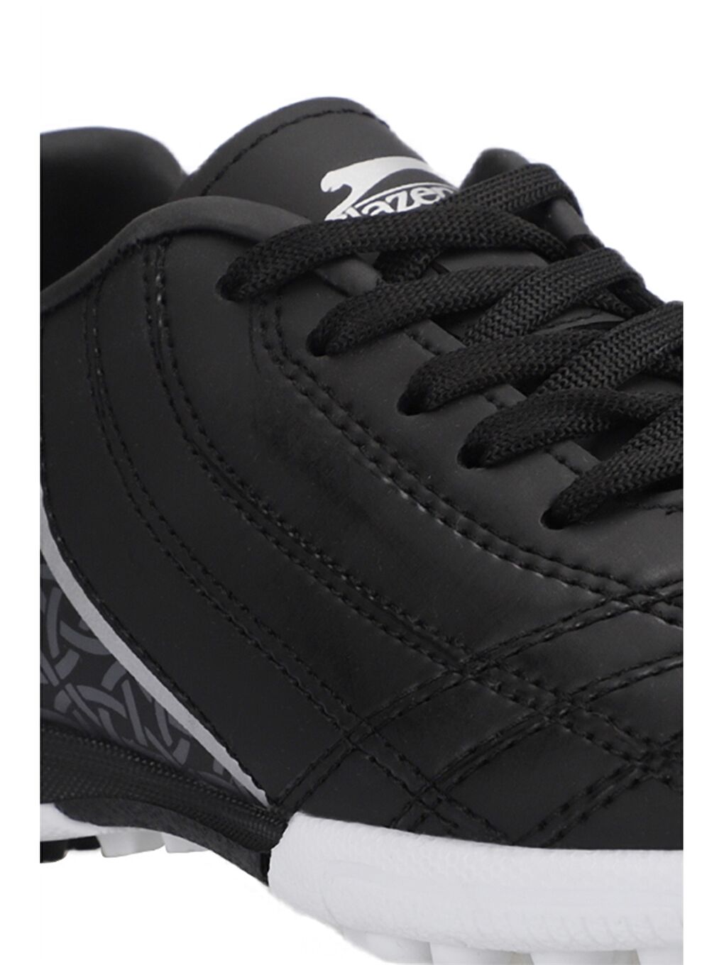 Siyah Baskılı Bağcıklı Erkek Çocuk Krampon-3