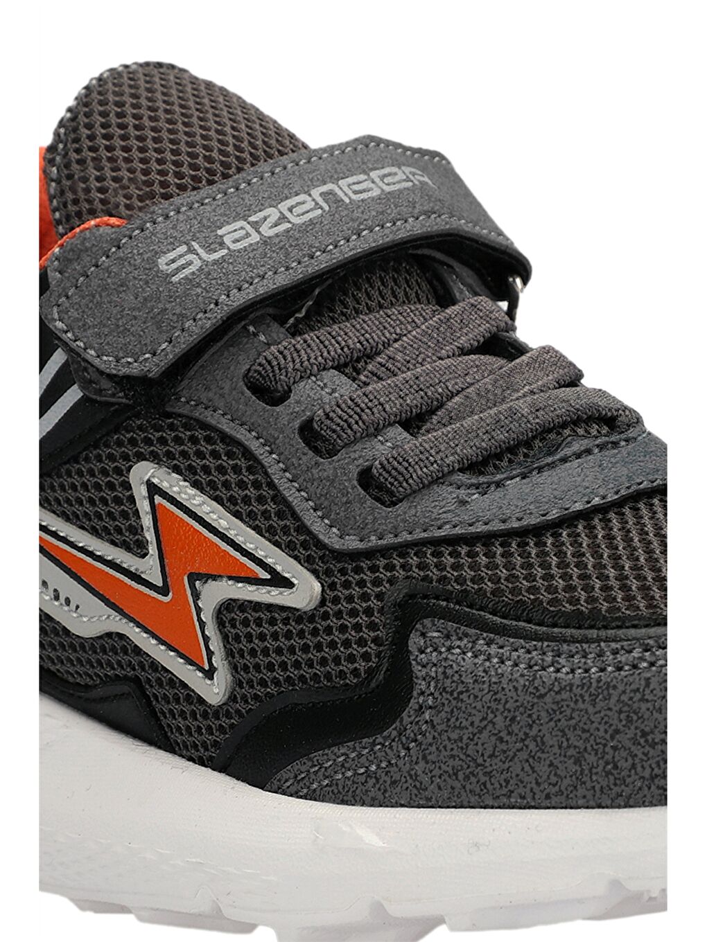 Gri Cırt Cırtlı Baskılı Unisex Aktif Spor Ayakkabı-6