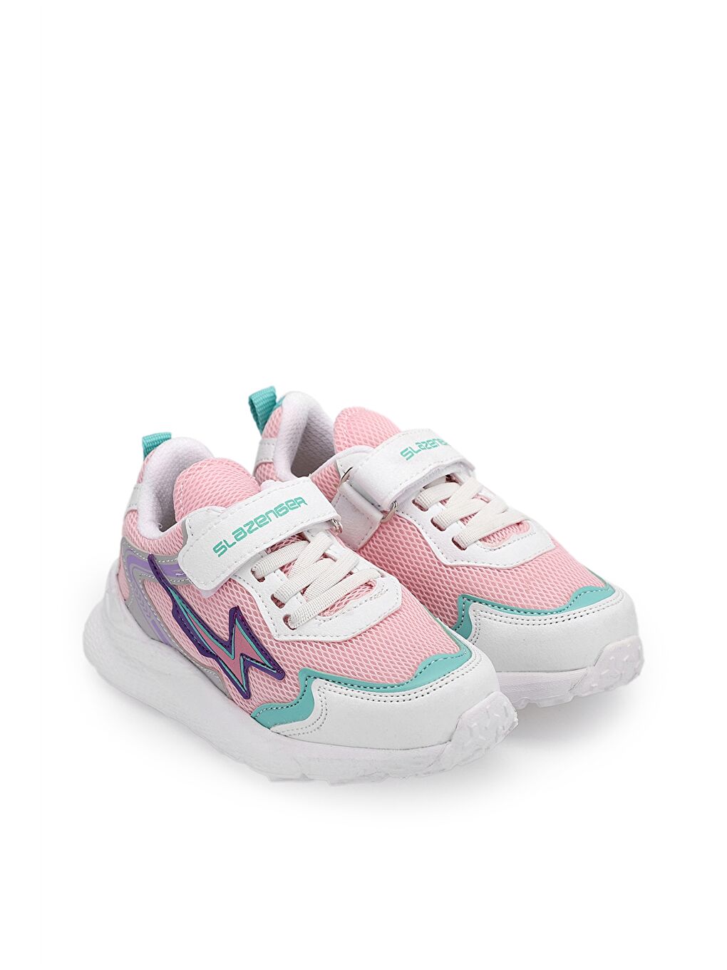 Pembe Cırt Cırtlı Baskılı Unisex Aktif Spor Ayakkabı-2