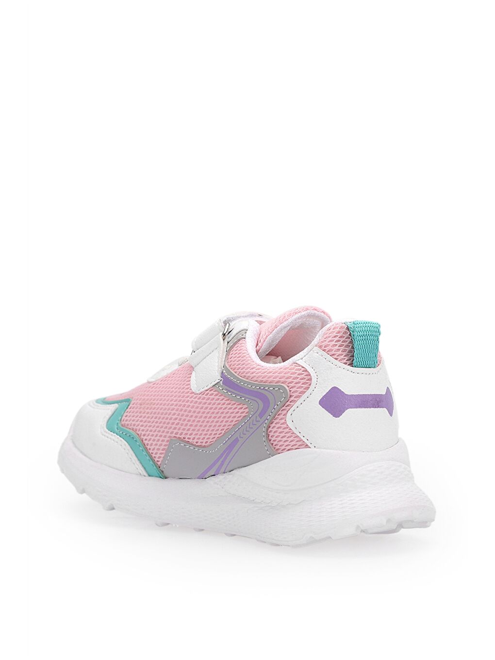 Pembe Cırt Cırtlı Baskılı Unisex Aktif Spor Ayakkabı-4