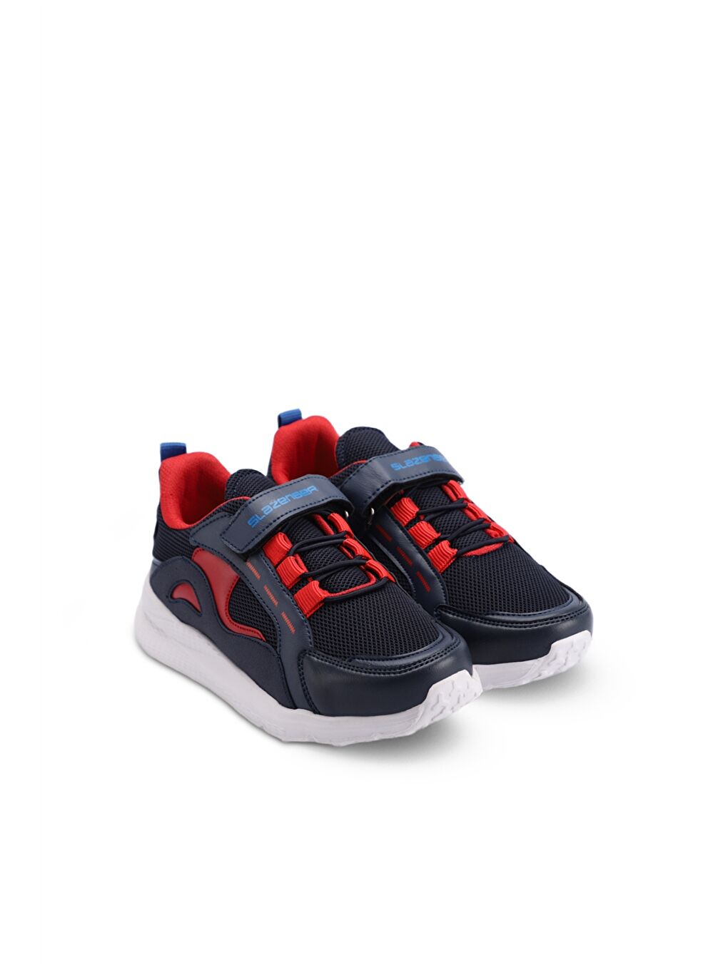 Lacivert Renk Bloklu Unisex Aktif Spor Ayakkabı-1