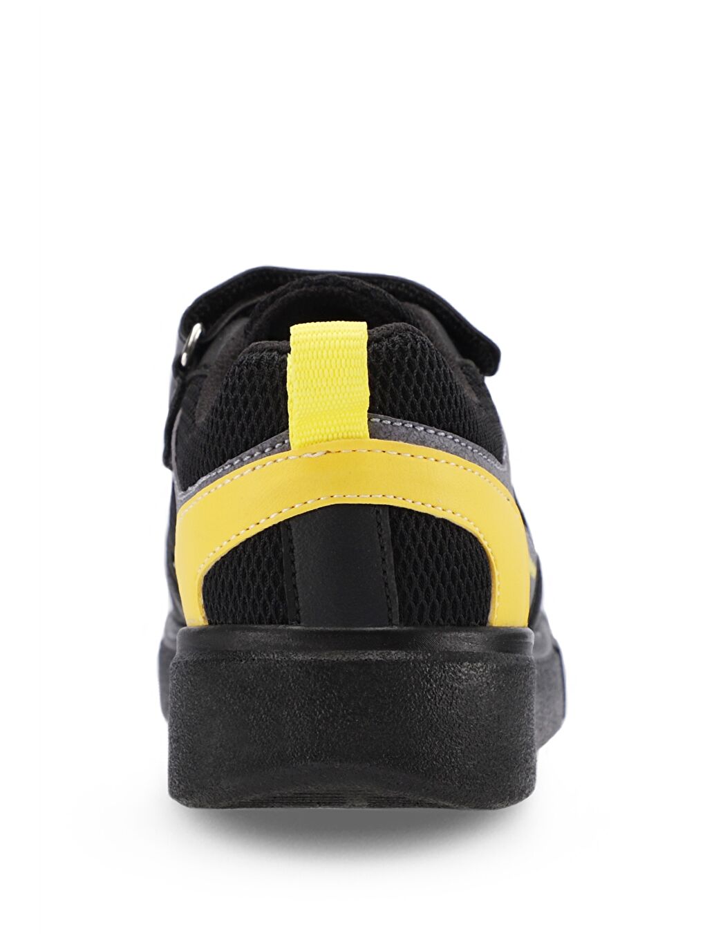 Siyah Cırt Cırtlı Baskılı Unisex Spor Ayakkabı-5