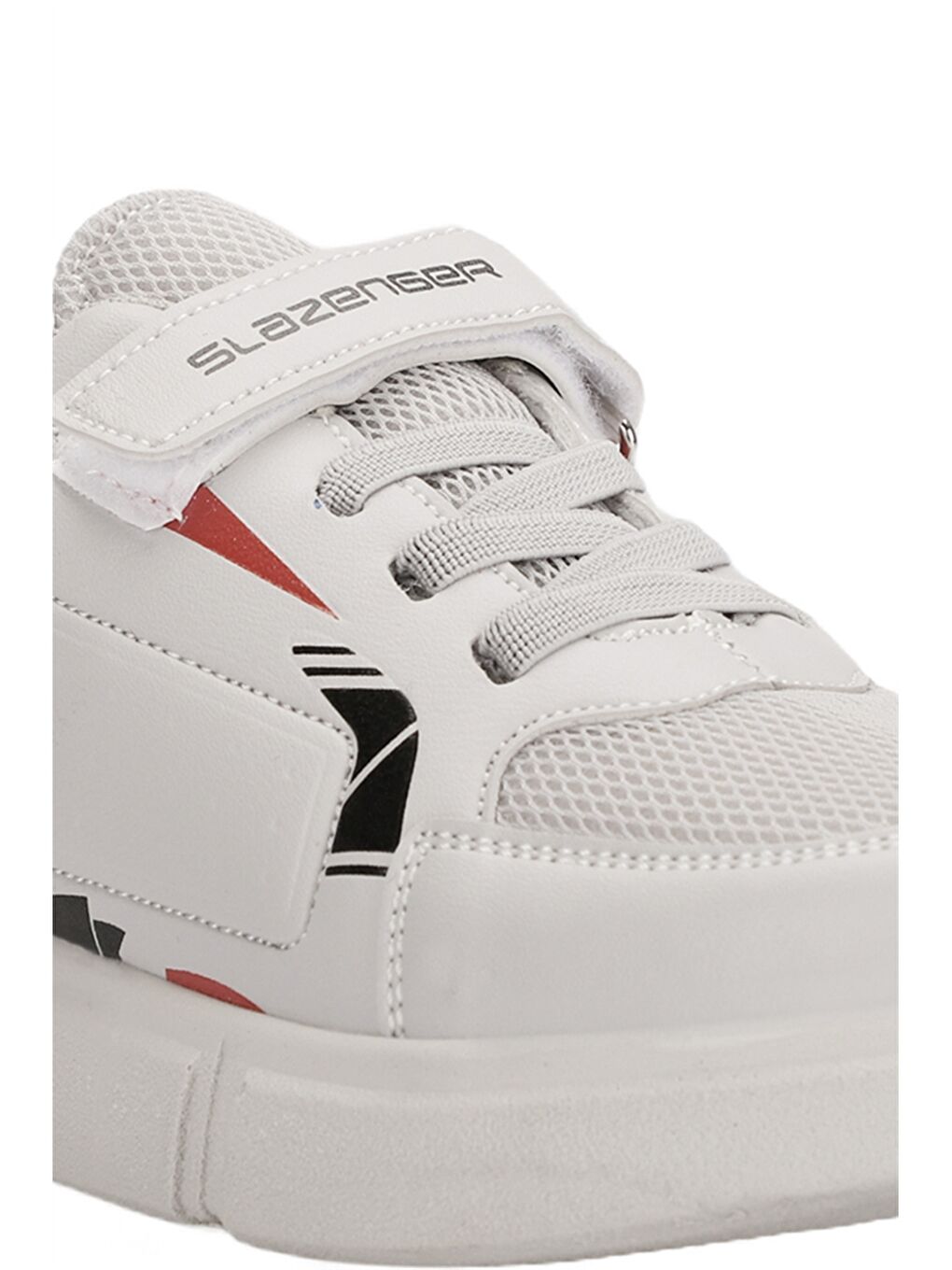 Gri Cırt Cırtlı Kız Çocuk Aktif Spor Ayakkabı-3