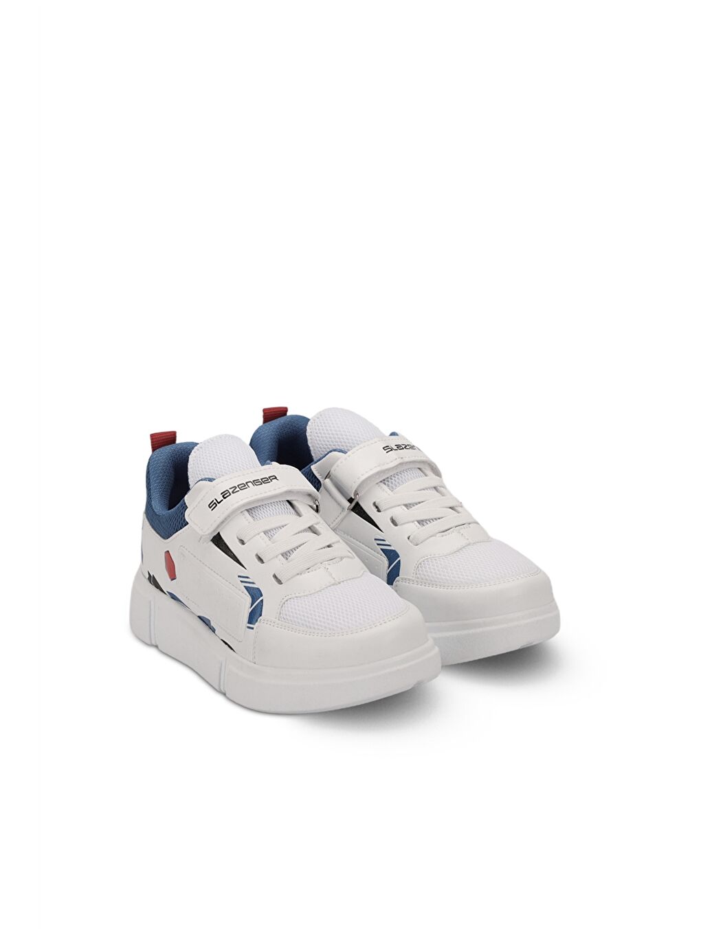 Beyaz Cırt Cırtlı Kız Çocuk Aktif Spor Ayakkabı-1