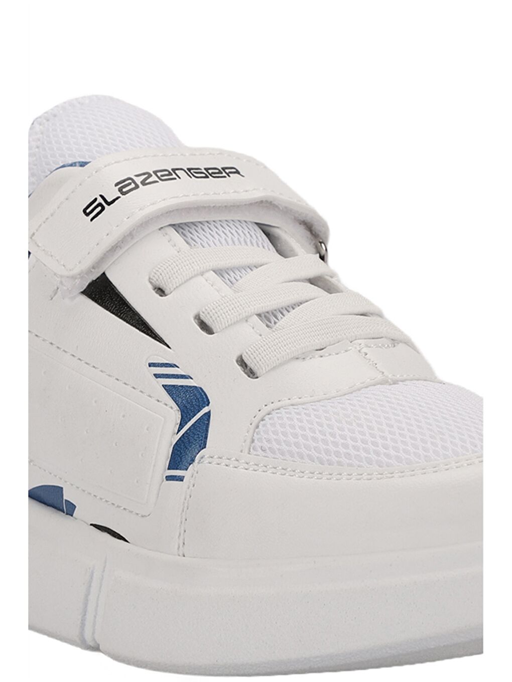 Beyaz Cırt Cırtlı Kız Çocuk Aktif Spor Ayakkabı-3