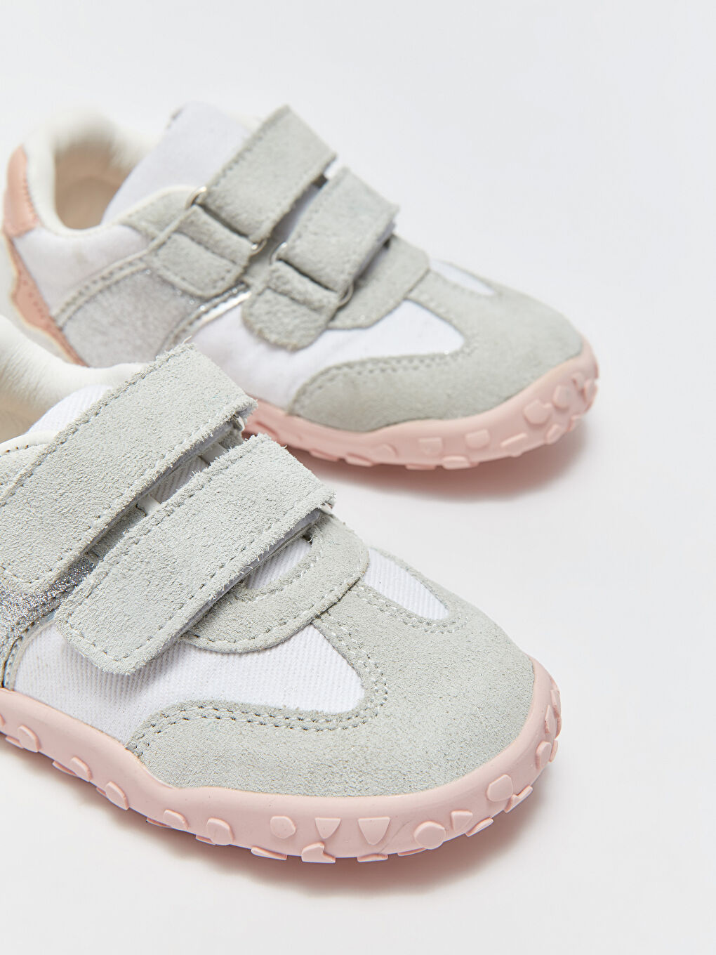 Bej Cırt Cırtlı Kız Bebek Anatomik İlk Adım Ayakkabısı-1