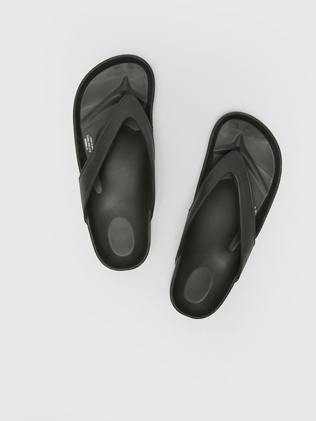 Siyah Parmak Arası Erkek Terlik-2