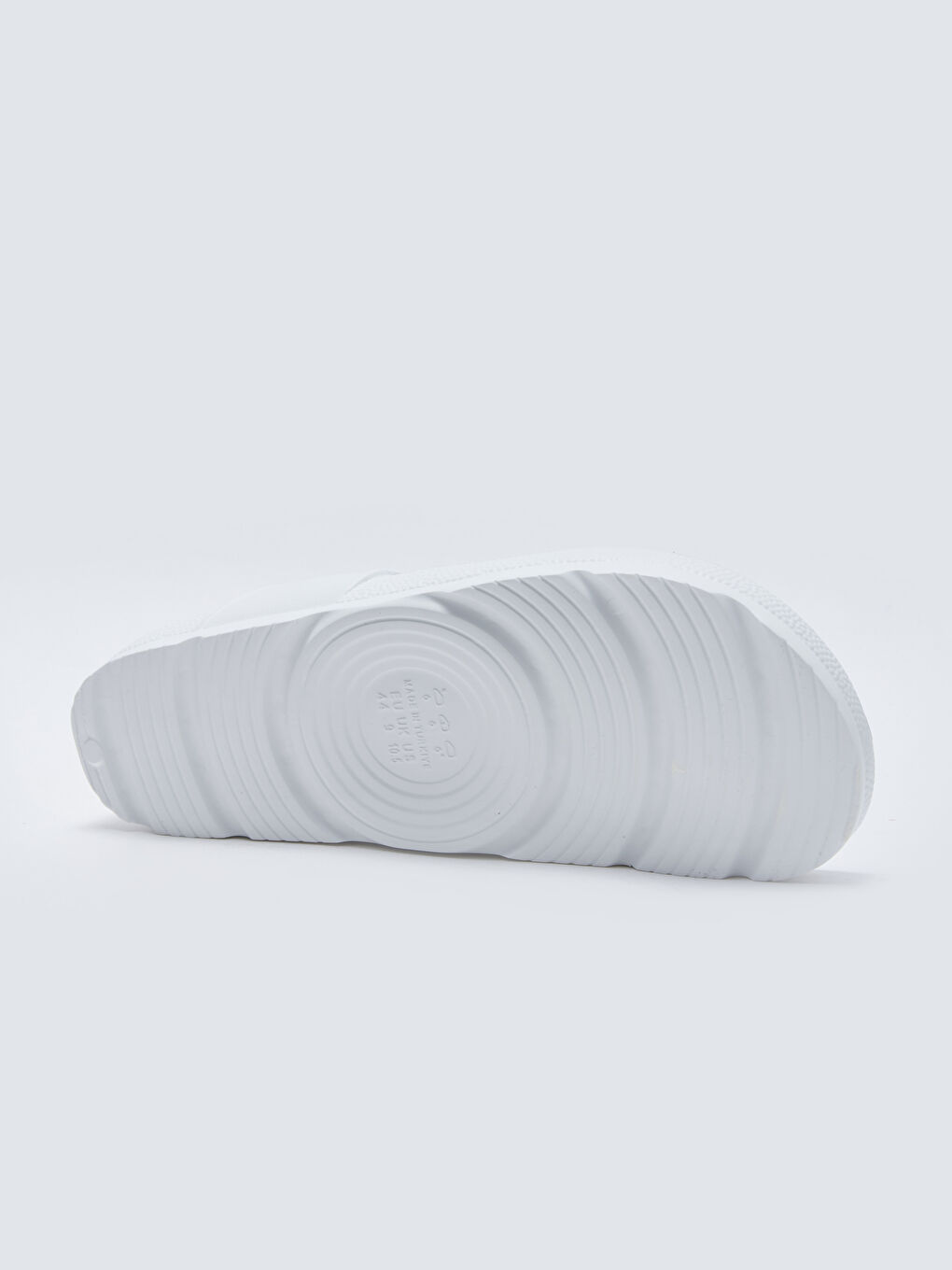 Beyaz Parmak Arası Erkek Terlik-3