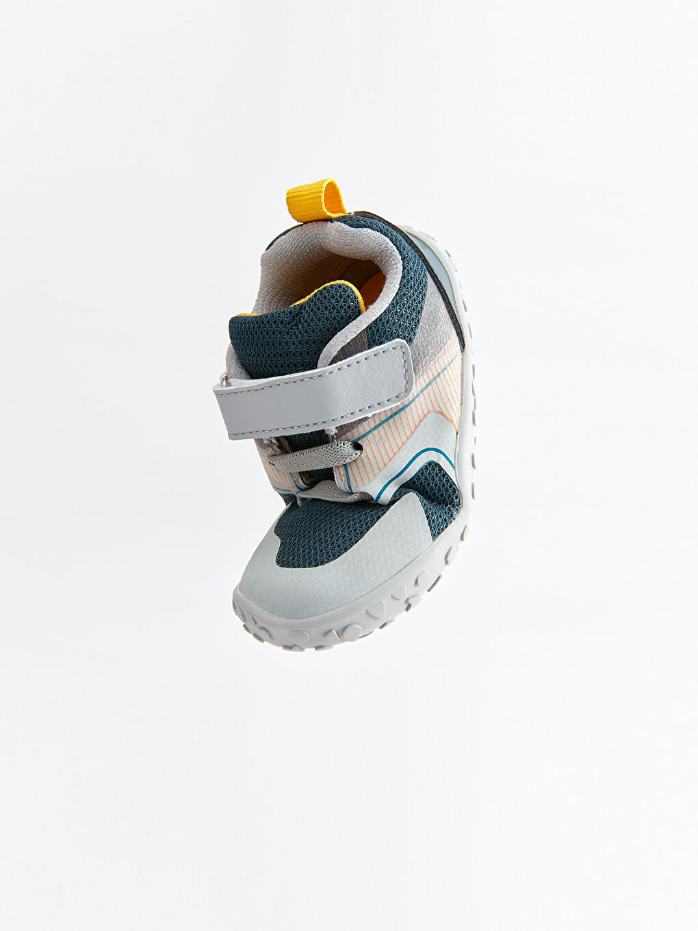 Velcro Closure Baby Boy Anatomical First Step Shoes-5