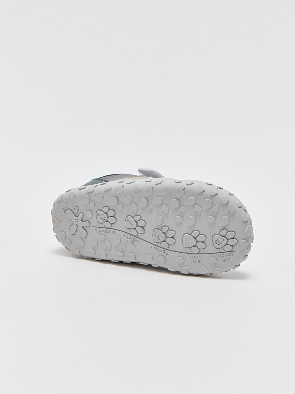 Velcro Closure Baby Boy Anatomical First Step Shoes-4