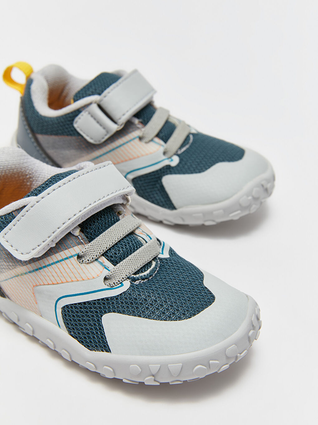 Velcro Closure Baby Boy Anatomical First Step Shoes-1