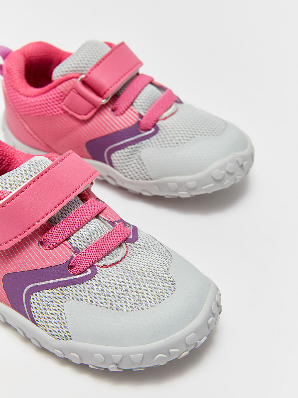 Velcro Closure Baby Girl Anatomical First Step Shoes-1