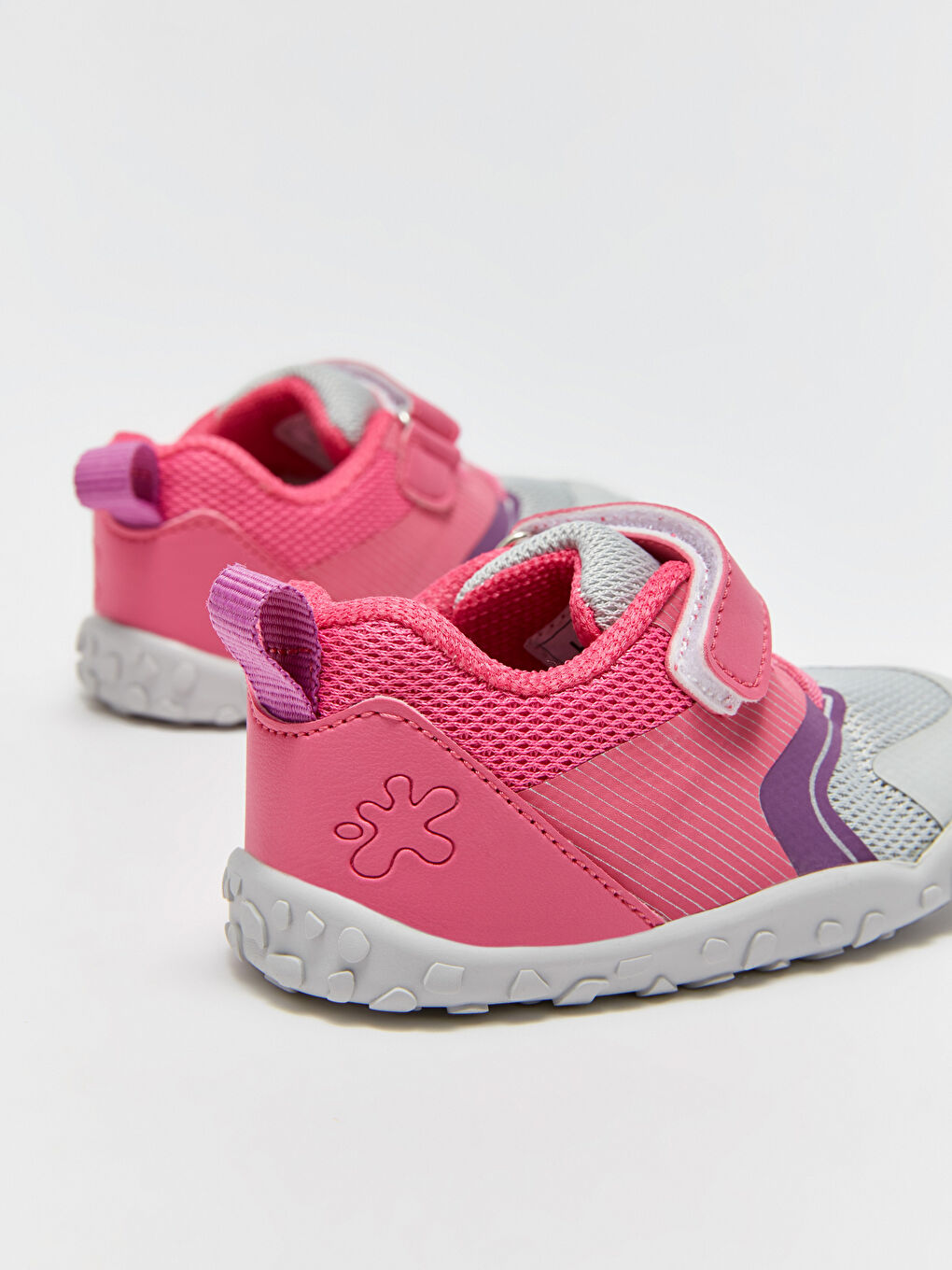 Velcro Closure Baby Girl Anatomical First Step Shoes-2