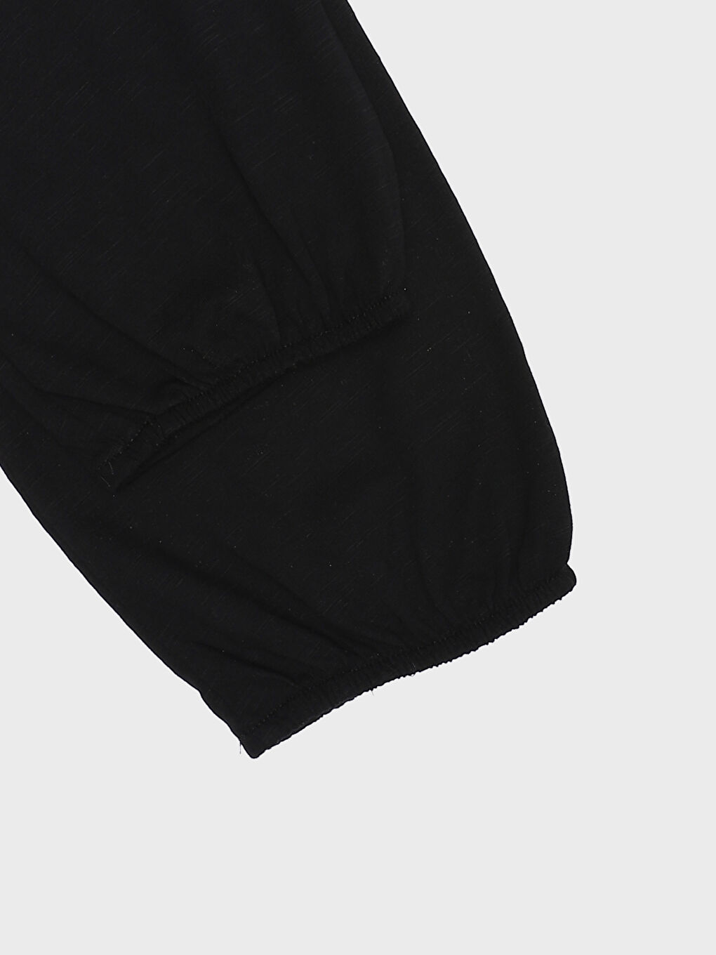 بلوزة كم طويل مطبوعة بياقة دائرية للسيدات-2