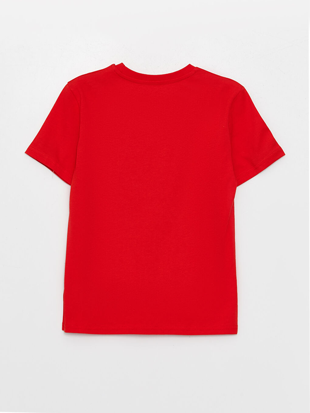 Crew Neck Printed Short Sleeve Boys' T-Shirt-1