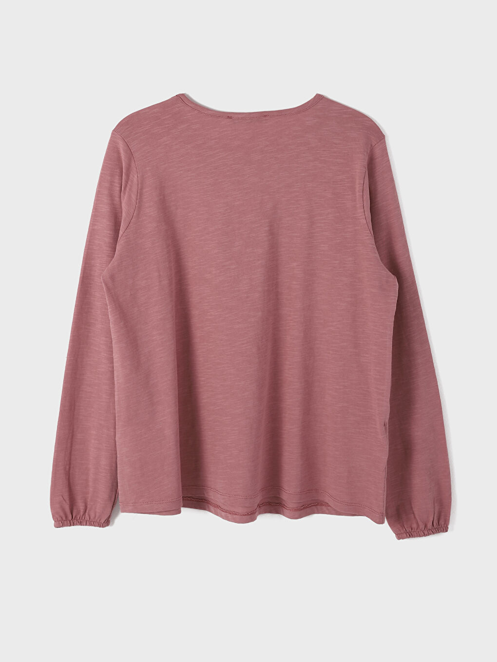 Tie Neck Printed Long Sleeve Women's Blouse-3