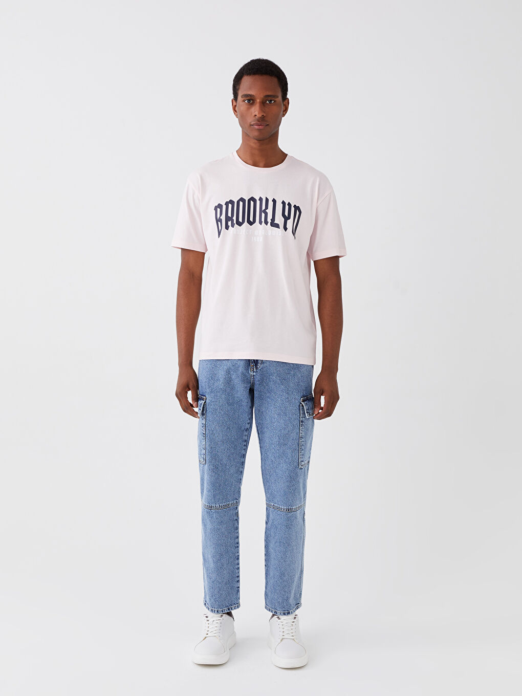 İndigo 700 Straight Fit Erkek Kargo Jean Pantolon