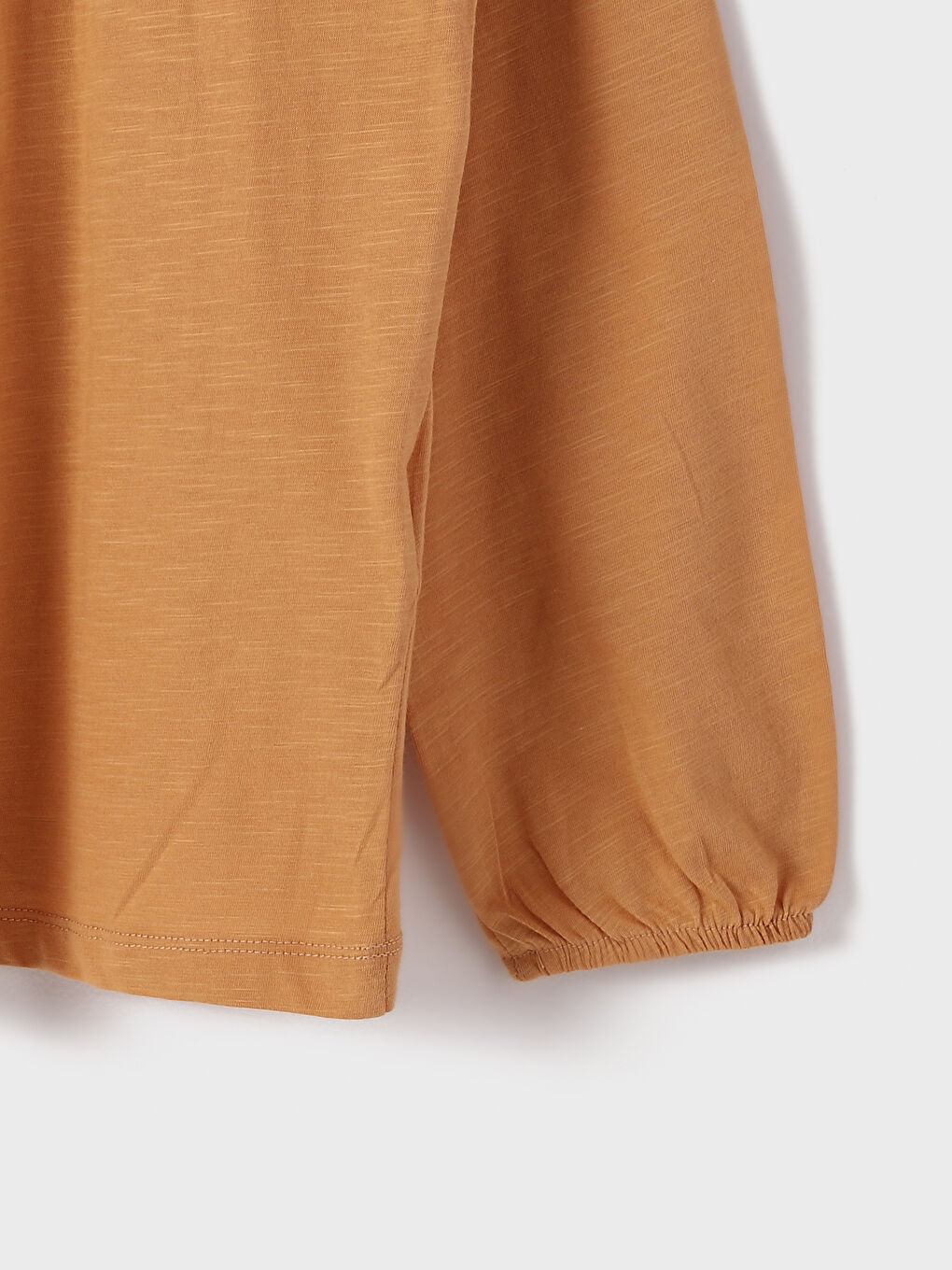 بلوزة كم طويل مطبوعة بياقة مربوطة للسيدات-2