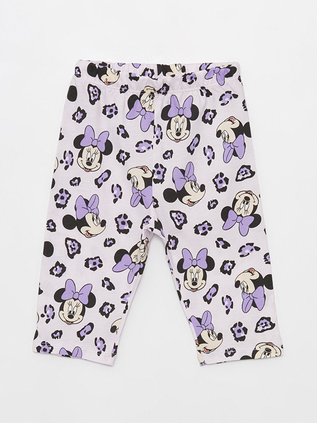 طقم بيجامة بناتي رضع بطبعة ميني ماوس-2