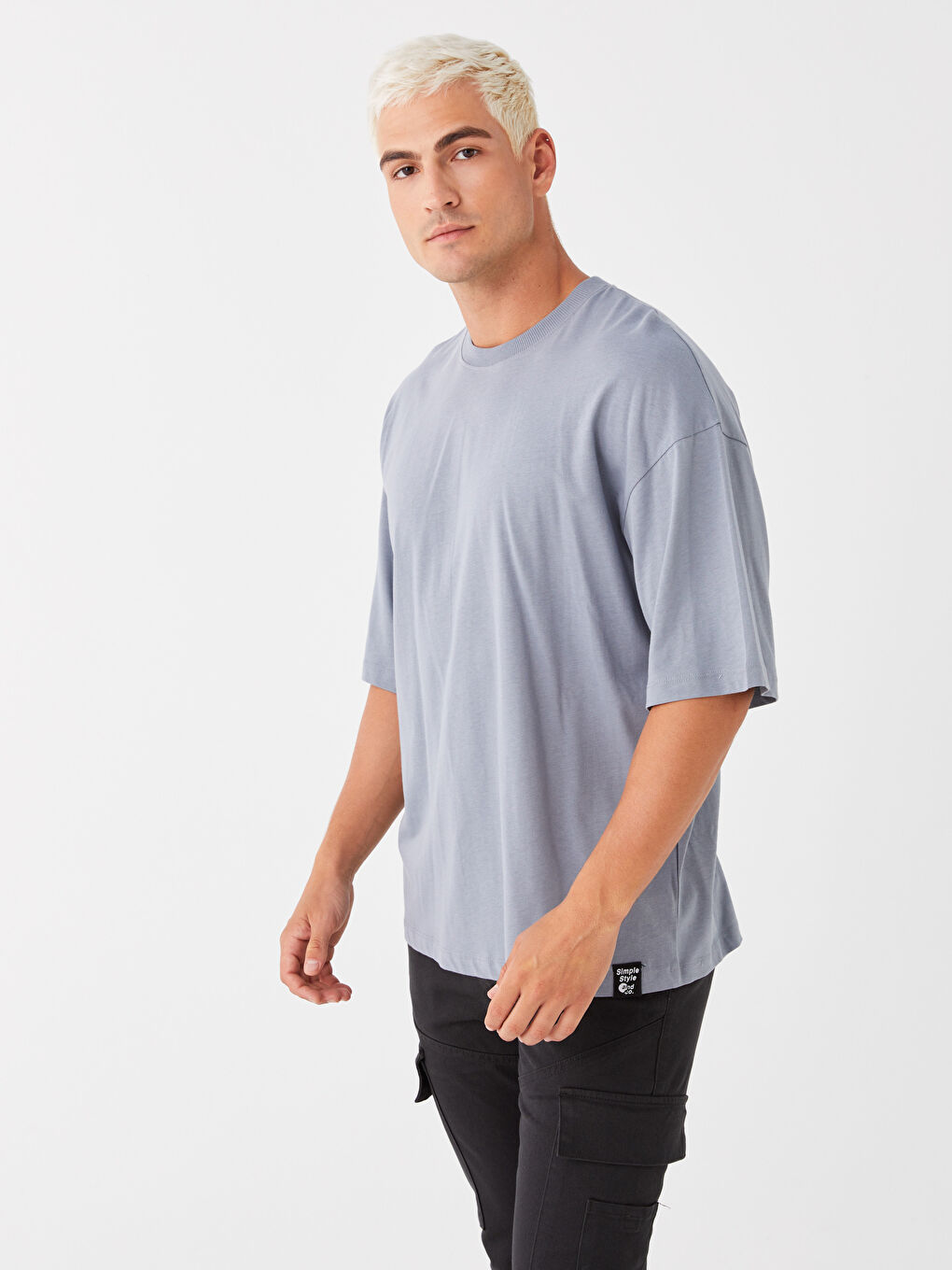 Crew Neck Short Sleeve Men's T-Shirt