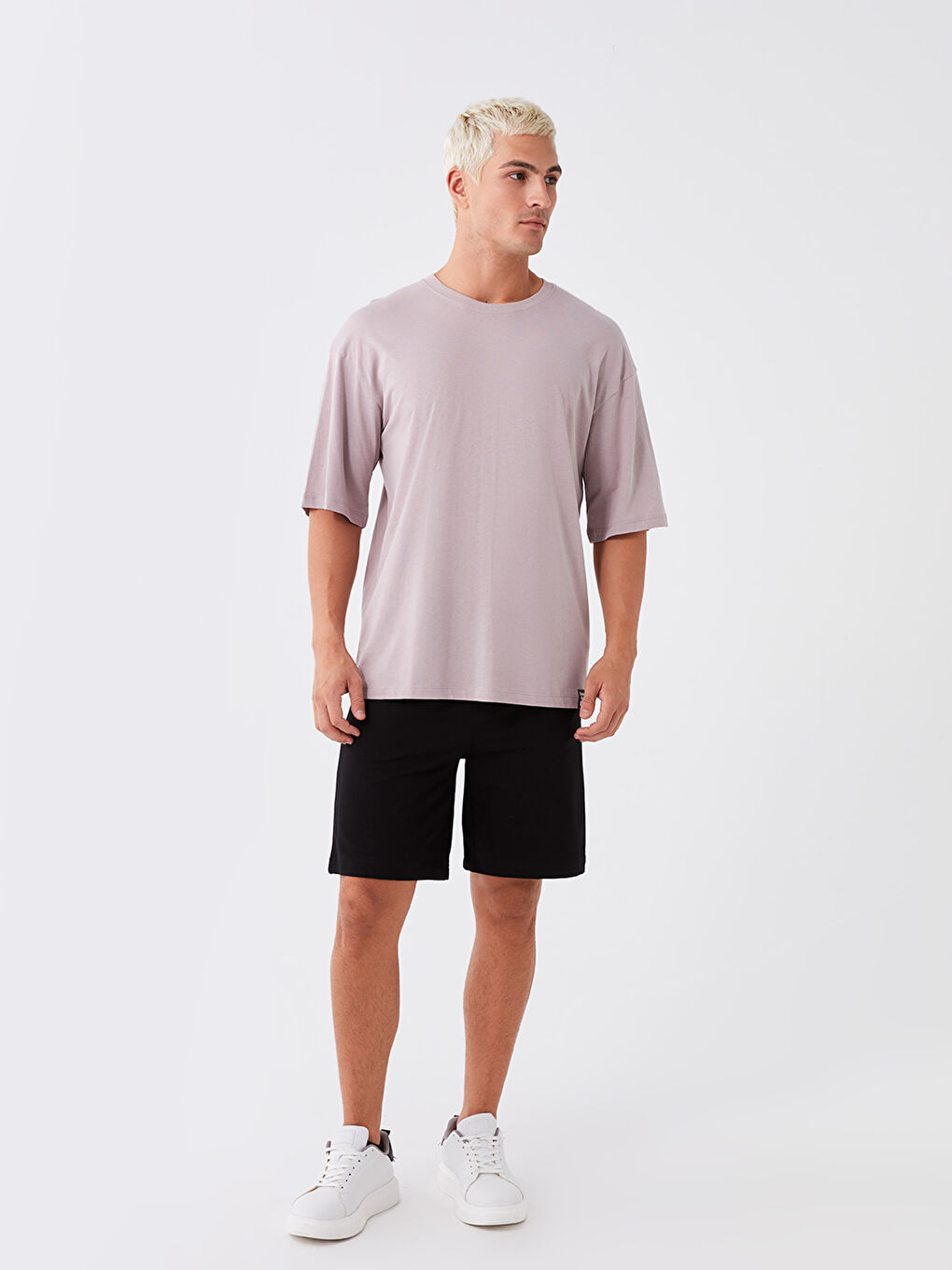 Crew Neck Short Sleeve Men's T-Shirt-3