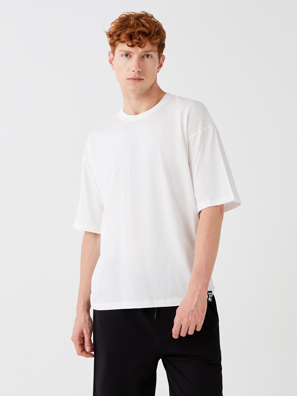 Crew Neck Short Sleeve Men's T-Shirt-1