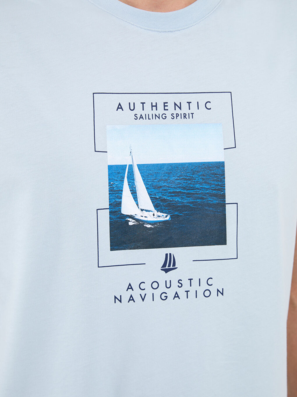 تيشيرت بدون أكمام مطبوع بياقة دائرية جيرسي للرجال-3