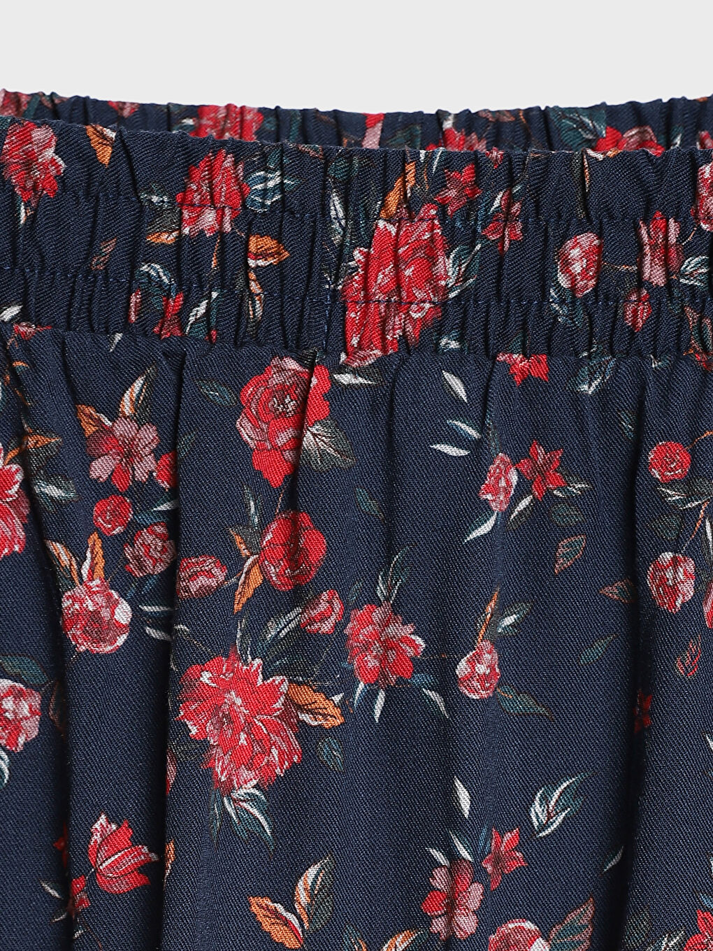 جيبة نسائية بنقشة وخصر مرن-2