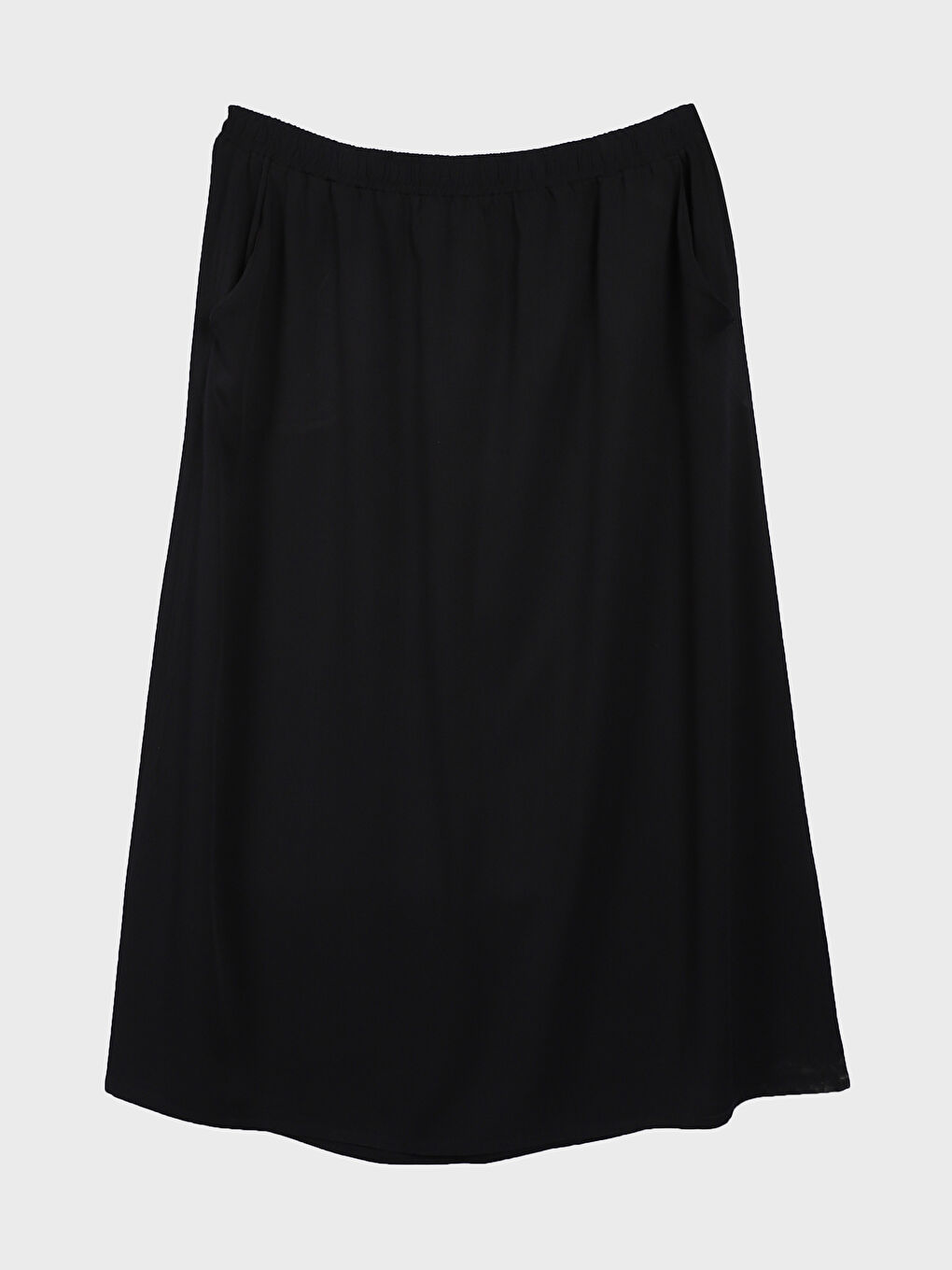 Elasticated Waist Women's Flared Skirt