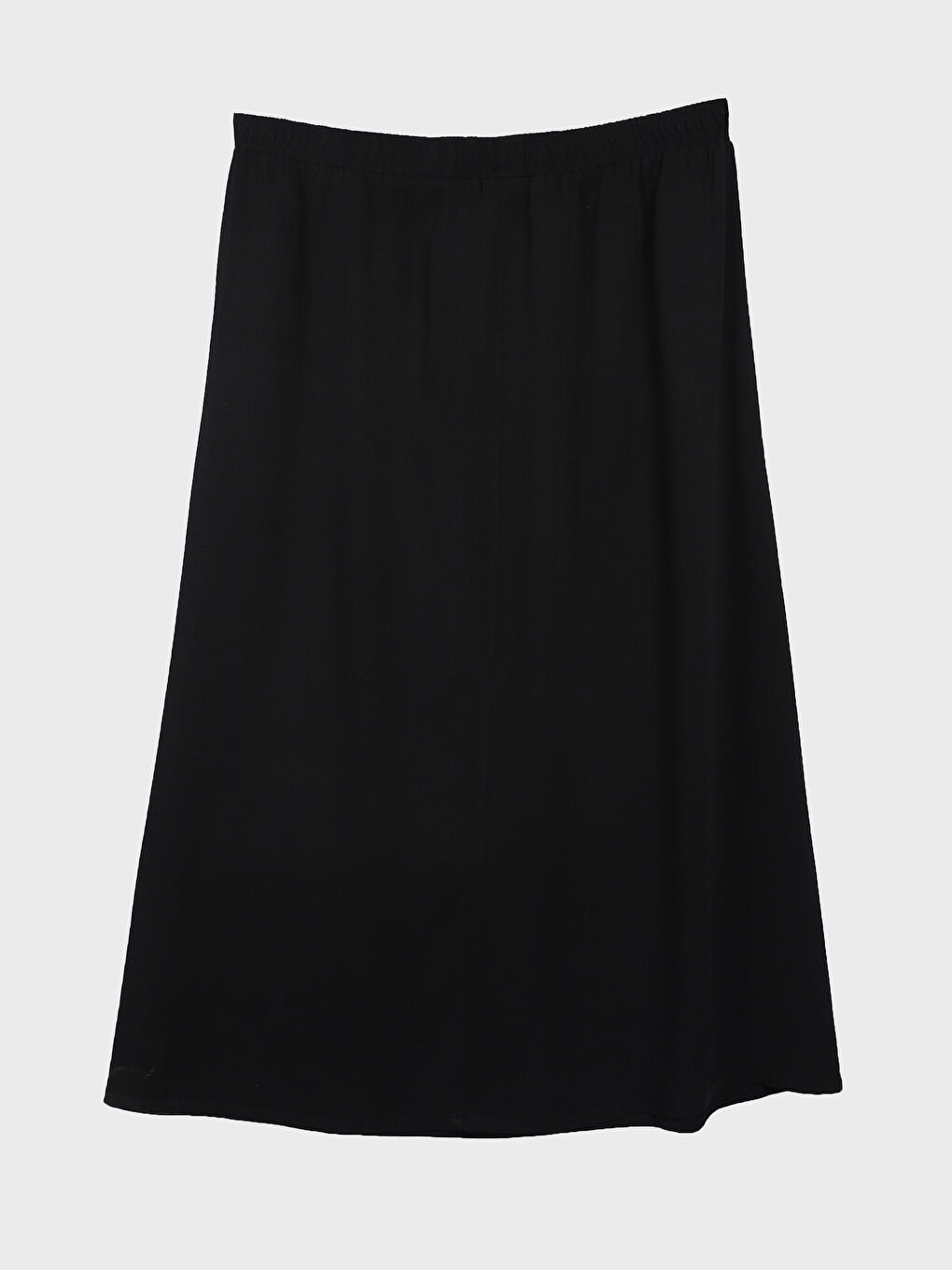 Elasticated Waist Women's Flared Skirt-1
