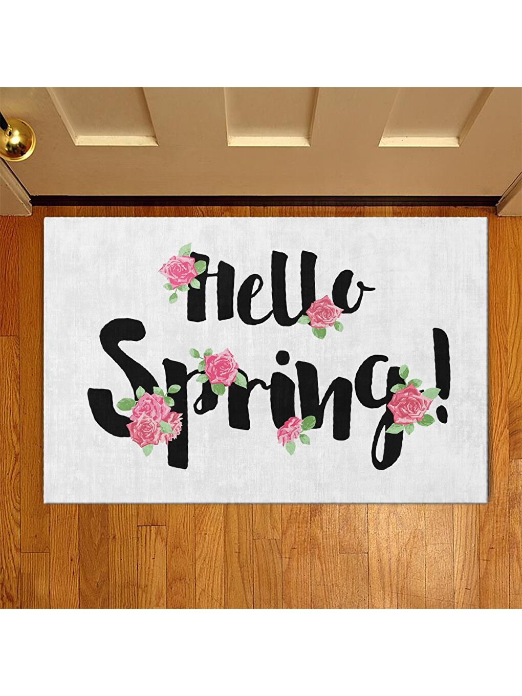 Karışık Baskılı Kapı Önü Paspası 38x58 cm-1